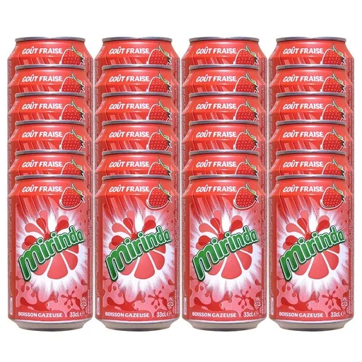 Mirinda Strawberry cans 330ml 