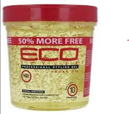 Eco black castor oil and flaxseed gel