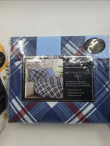 Luxury bed sheets x12 pcs