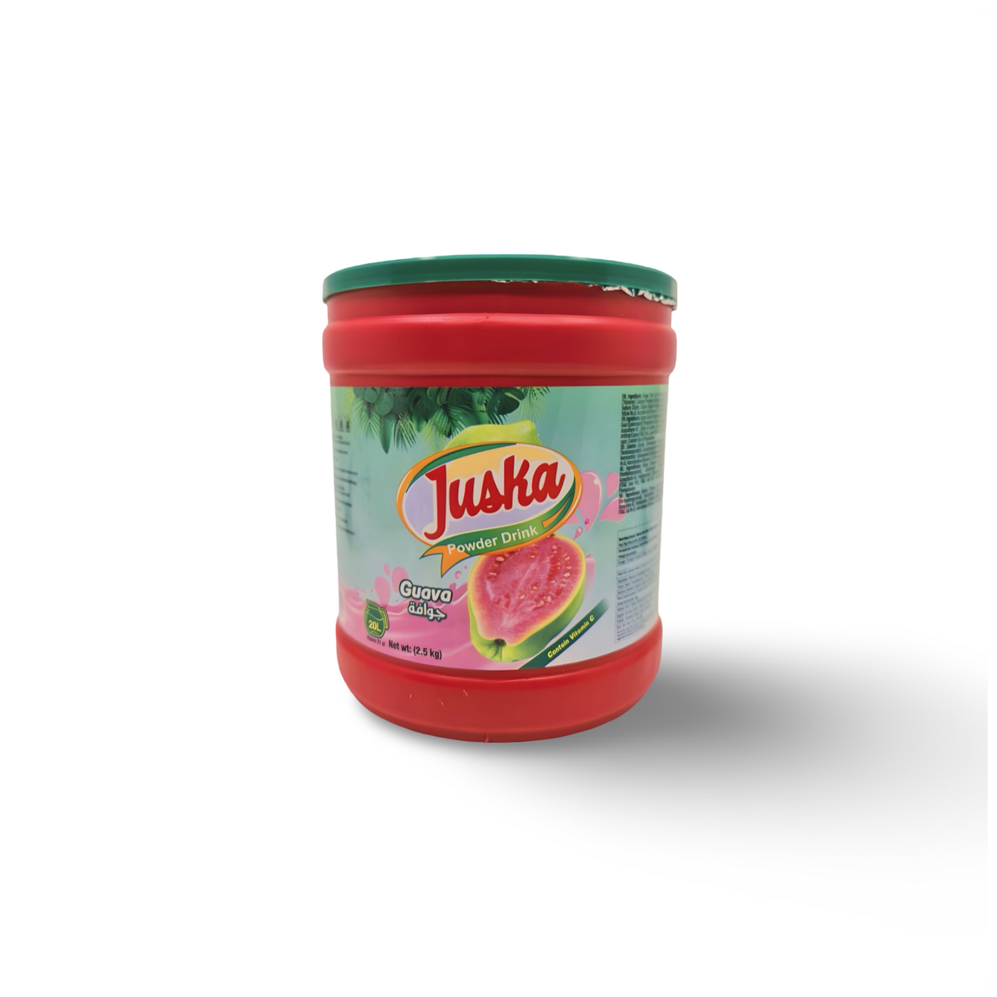 Boisson en Poudre Premium à la Goyave – Juska (2,5 kg)