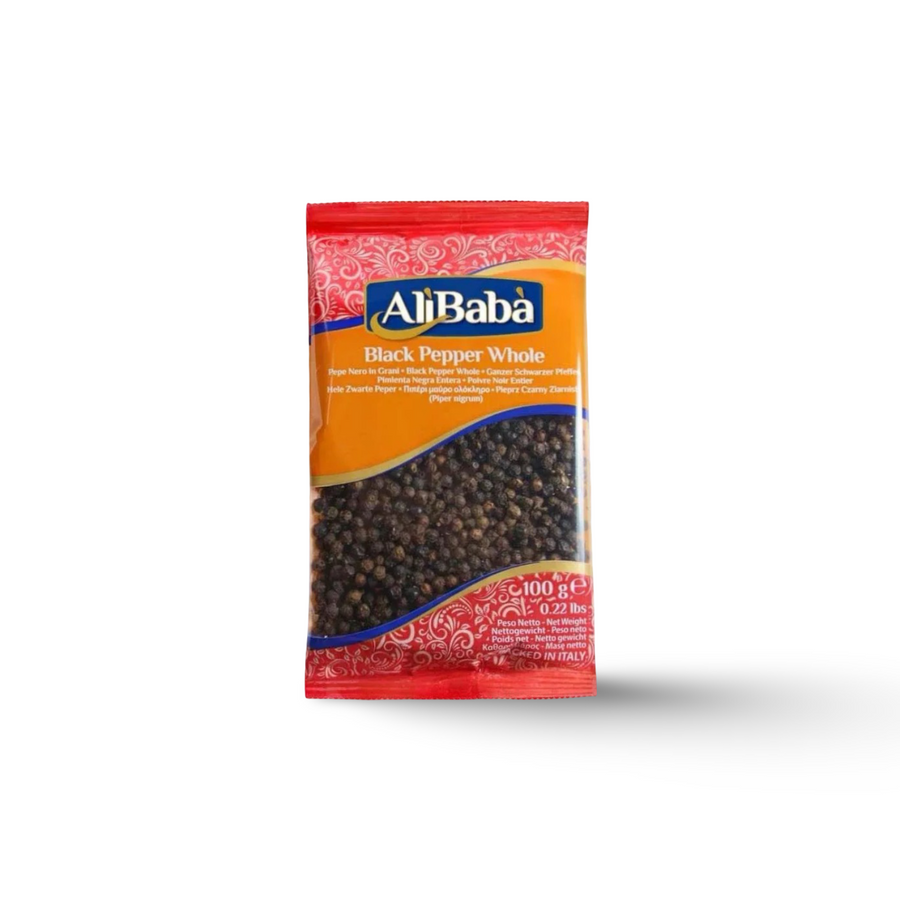 Poivre Noir en Grains – Alibaba (100 g) Ma boutique