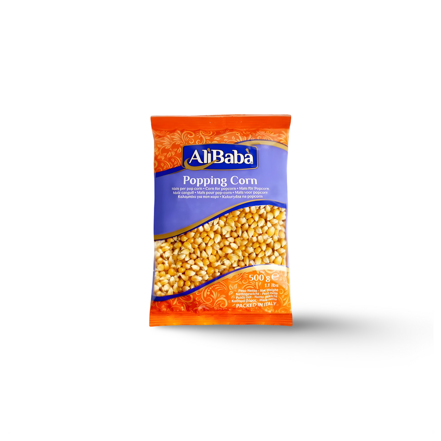 Maïs à Éclater Popping Corn – Alibaba (500 g) Ma boutique