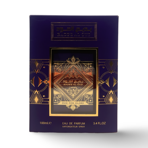 Bade’e Al Oud Oud For Glory Blue - Lattafa Ma boutique