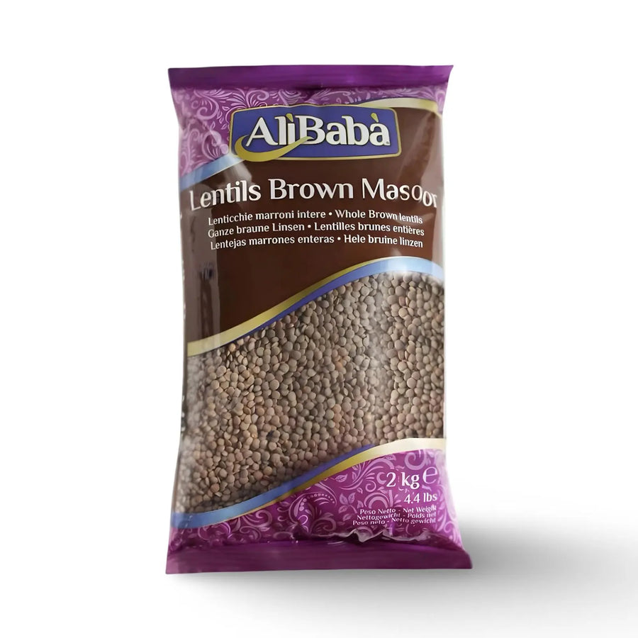 Lentilles Brunes Entières – Alibaba (Lentils Brown Masoor) Ma boutique
